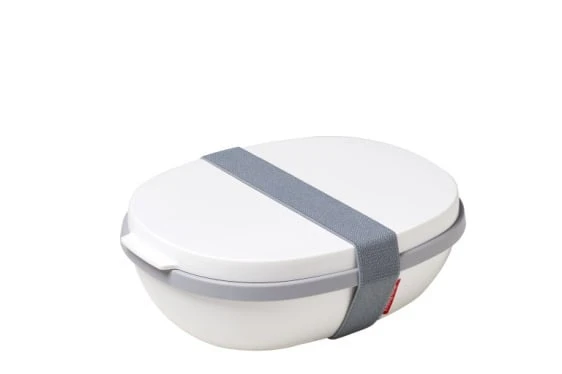 Mepal Lunchbox Ellipse Duo Wit 1 Mepal Lunchbox Ellipse Duo Wit
