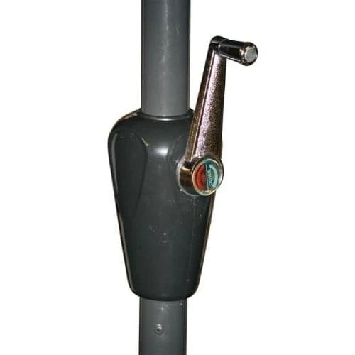 Lesli Living Parasol Libra Zwart ø3mtr 2 Lesli Living Parasol Libra Zwart ø3mtr - Afbeelding 2