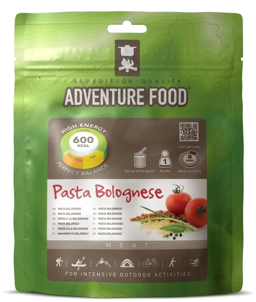 Adventure Food Pasta Bolognese Maaltijd 1 Adventure Food Pasta Bolognese Maaltijd