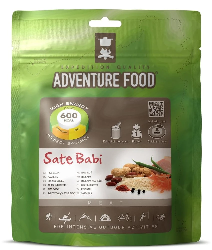 Adventure Food Nasi Saté Maaltijd 1 Adventure Food Nasi Saté Maaltijd