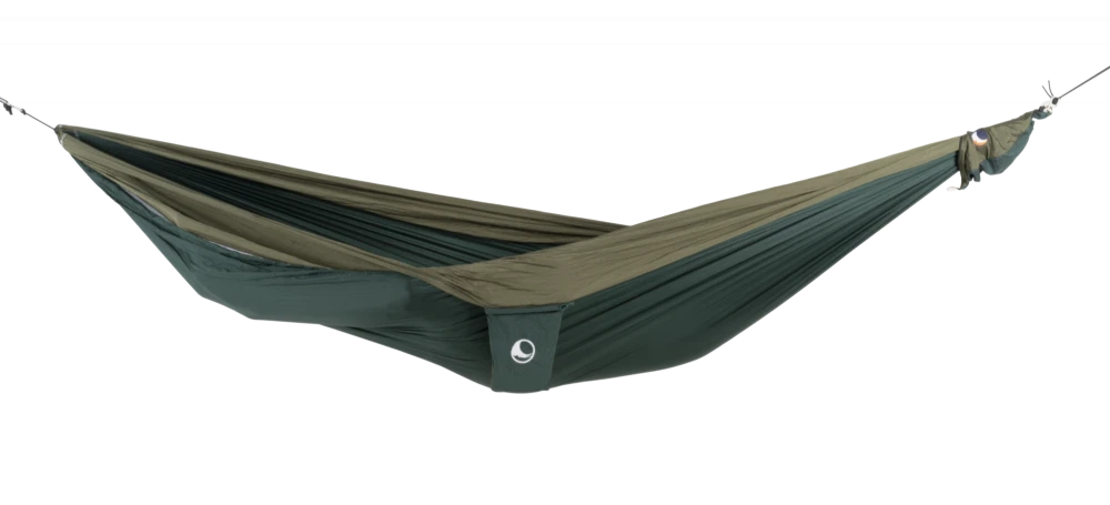 Ticket To The Moon Original Double Hangmat Donkergroen 1 Ticket To The Moon Original Double Hangmat Donkergroen