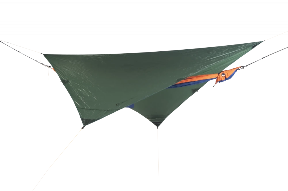 Ticket To The Moon Hangmat Tarp UL SI - Groen 2 Ticket To The Moon Hangmat Tarp UL SI - Groen - Afbeelding 2