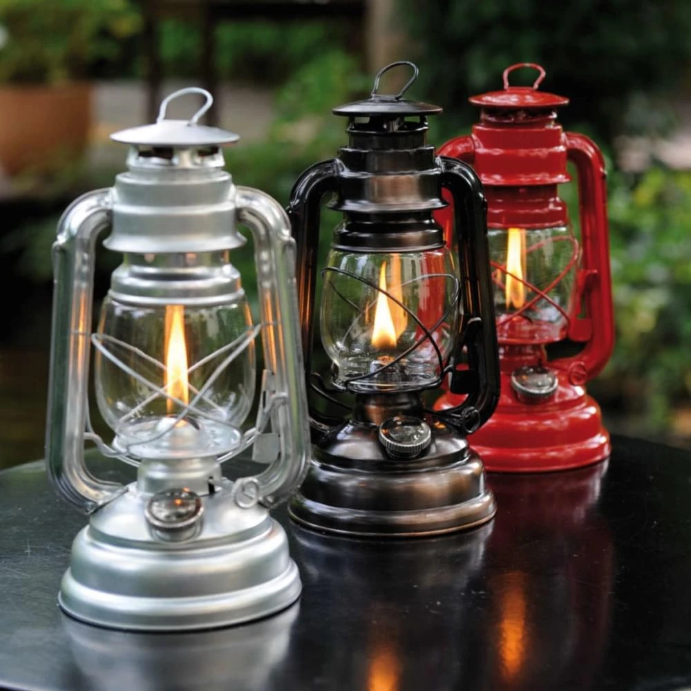 Boomex Stormlantaarn Zilver 2 Boomex Stormlantaarn Zilver - Afbeelding 2