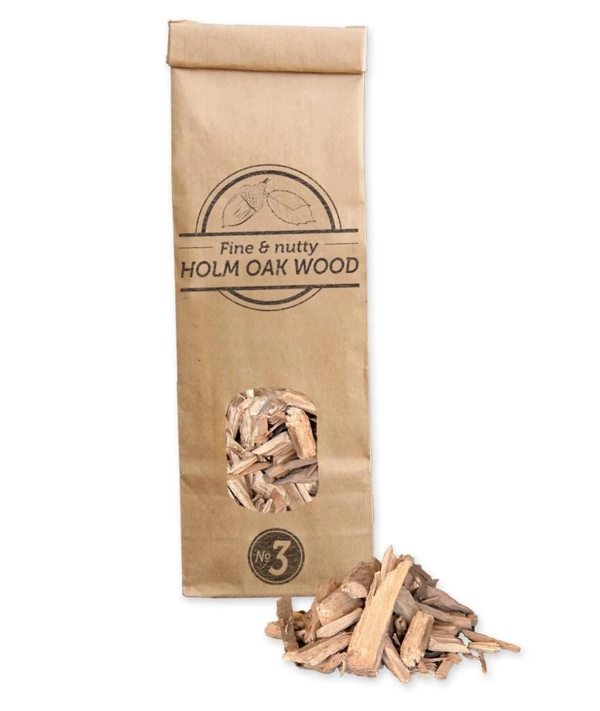 Smokey Olive Wood Rookchips No.3 Steeneik Hout 1 Smokey Olive Wood Rookchips No.3 Steeneik Hout