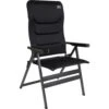 Bardani Bernardo XL 3D Comfort Campingstoel Zwart