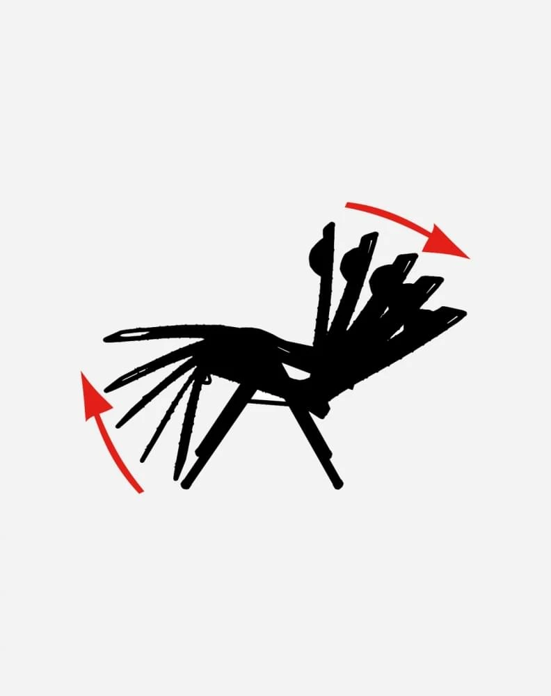 Crespo AP-232 Air-Deluxe Relaxstoel Blauw 10 Crespo AP-232 Air-Deluxe Relaxstoel Blauw - Afbeelding 10