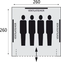 Safarica Sioux 260 - 4 Persoons Tent Grijs 5 Safarica Sioux 260 - 4 Persoons Tent Grijs -Outdoor Camping Selecteer Winkels 74818 safarica sioux 260 4 persoons tent