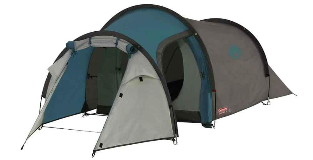 Coleman Cortes 3 - 3 Persoons Tent Blauw 2 Coleman Cortes 3 - 3 Persoons Tent Blauw - Afbeelding 2