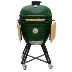 Outr Extra Large Kamado Barbecue Met Onderstel En Side Tables Groen -Outdoor Camping Selecteer Winkels 76359 outr extra large kamado barbecue met onderstel en side tables