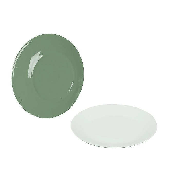Bo-Camp Serviesset Melamine 16-delig Groen 2 Bo-Camp Serviesset Melamine 16-delig Groen - Afbeelding 2