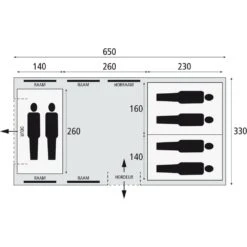 Bardani Porto Grande 650 RSTC - 6 Persoons Tent Beige -Outdoor Camping Selecteer Winkels 77413 bardani porto grande 650 rstc 6 persoons tent
