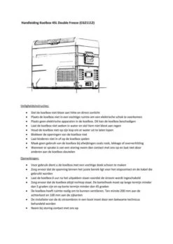 Campguru 45L Double Koelbox 10 Campguru 45L Double Koelbox -Outdoor Camping Selecteer Winkels 80421 human comfort 45l double koelbox
