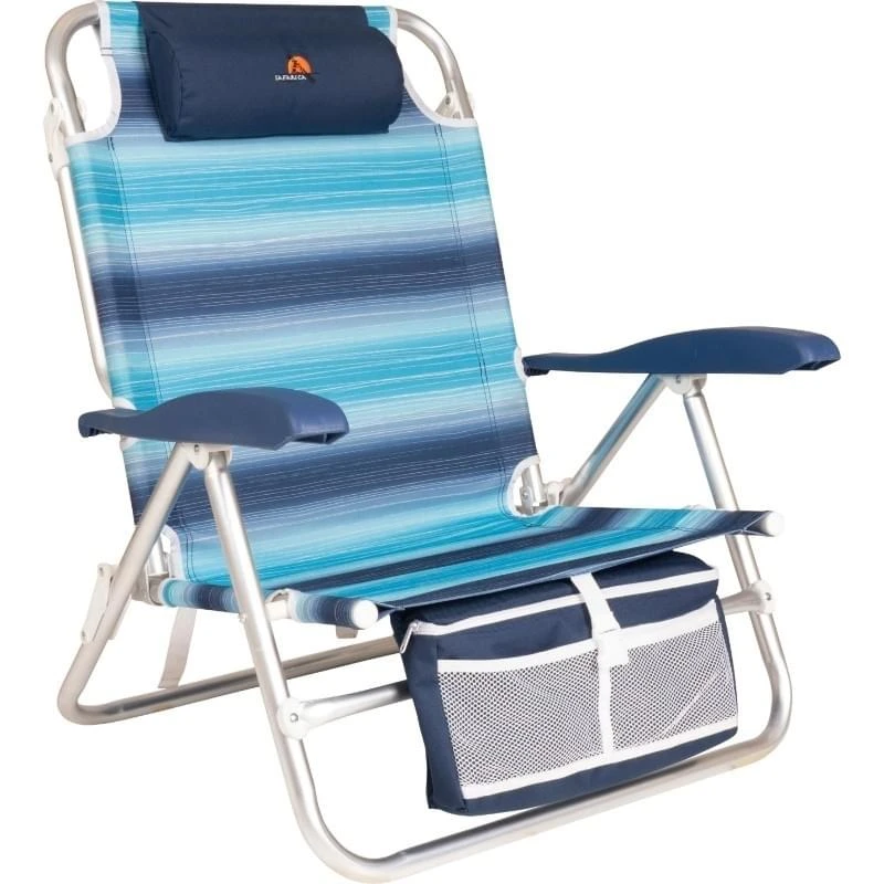 Safarica Santa Cruz Strandstoel Blauw 1 Safarica Santa Cruz Strandstoel Blauw