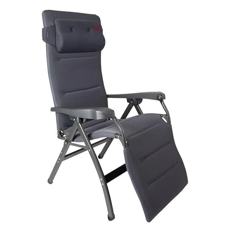 Crespo AP-242 Air-Deluxe Relaxstoel Grijs 1 Crespo AP-242 Air-Deluxe Relaxstoel Grijs