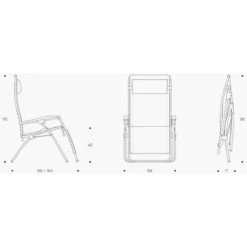 Lafuma RSX Clip Polykatoen Relaxstoel Grijs 7 Lafuma RSX Clip Polykatoen Relaxstoel Grijs -Outdoor Camping Selecteer Winkels 81190 lafuma rsx clip polykatoen relaxstoel