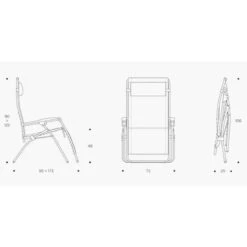 Lafuma RSX Clip Air Comfort XL Relaxstoel Bruin 8 Lafuma RSX Clip Air Comfort XL Relaxstoel Bruin -Outdoor Camping Selecteer Winkels 81296 lafuma rsx clip air comfort xl relaxstoel