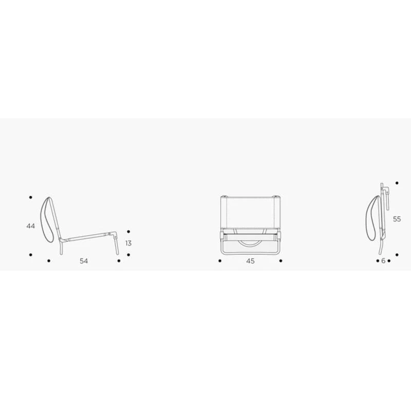 Lafuma CB Velio Strandstoel Grijs 3 Lafuma CB Velio Strandstoel Grijs - Afbeelding 3