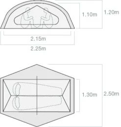 Exped Lyra II / 2 Persoons Tent -Outdoor Camping Selecteer Winkels 84128 exped lyra ii 2 persoons tent