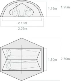 Exped Lyra III / 3 Persoons Tent -Outdoor Camping Selecteer Winkels 84133 exped lyra iii 3 persoons tent
