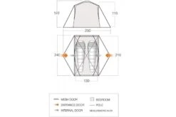 Outdoor Camping Selecteer Winkels -Outdoor Camping Selecteer Winkels 85753 vango tryfan 200 pamir green