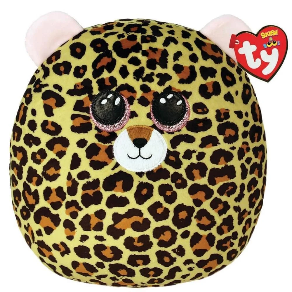 Ty Squish A Boo Livvie Leopard 31cm 1 Ty Squish A Boo Livvie Leopard 31cm