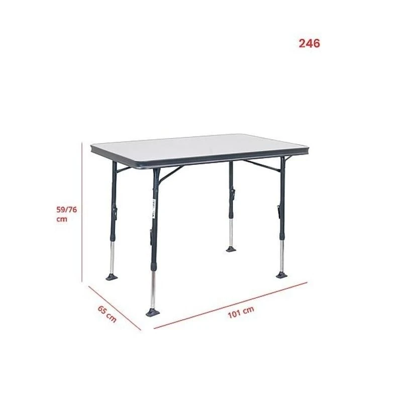 Crespo AP-246 / 101 X 65 Cm Campingtafel 7 Crespo AP-246 / 101 X 65 Cm Campingtafel - Afbeelding 7