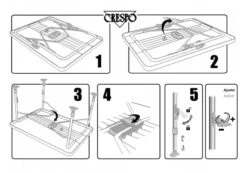 Crespo AP-247 / 70 X 110 Cm Campingtafel -Outdoor Camping Selecteer Winkels 89893 crespo ap 247 70 x 110 cm campingtafel