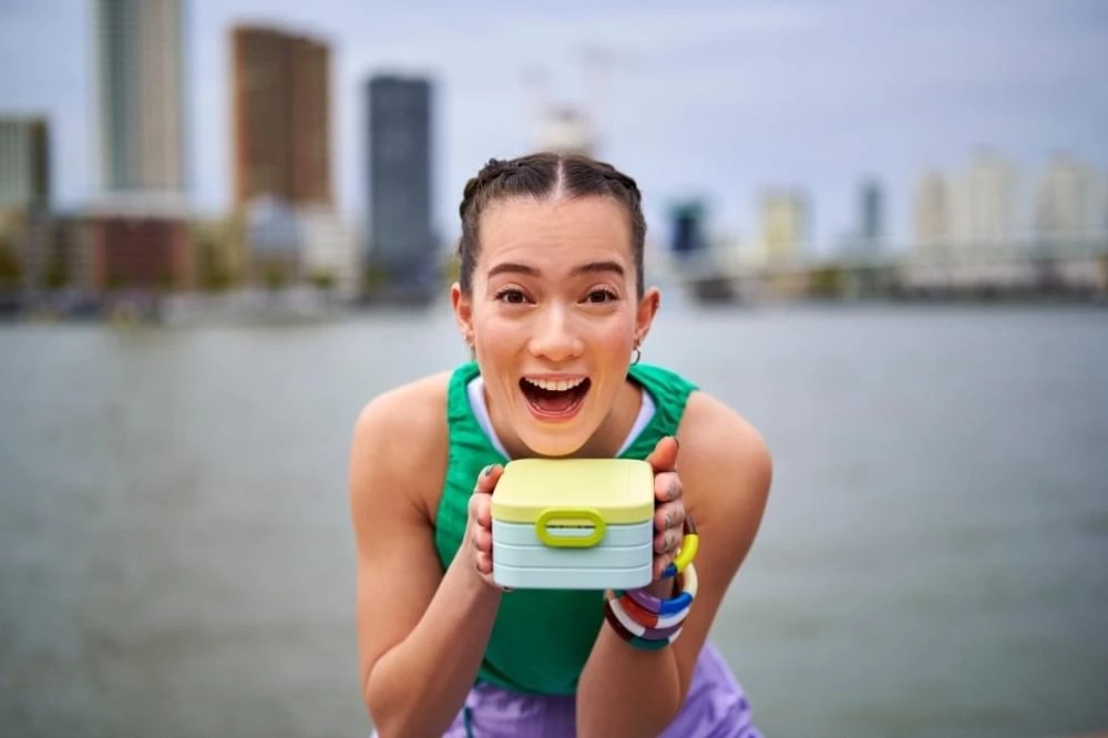 Mepal Bento Take A Break Midi Vibe Lunchbox Groen 4 Mepal Bento Take A Break Midi Vibe Lunchbox Groen - Afbeelding 4