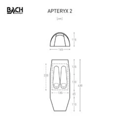 Bach Apteryx 2 / 2 Persoons Tent Donkergroen 9 Bach Apteryx 2 / 2 Persoons Tent Donkergroen -Outdoor Camping Selecteer Winkels 96073 bach apteryx 2 2 persoons tent
