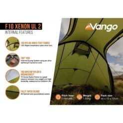 Vango F10 Xenon UL 2 / 2 Persoons Tent Groen 13 Vango F10 Xenon UL 2 / 2 Persoons Tent Groen -Outdoor Camping Selecteer Winkels 96975 vango f10 xenon ul 2 2 persoons tent